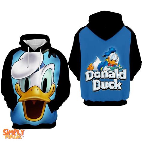 donald duck zippered hoodie.